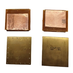 0.068uF 0.26uF 2000Vac超高周波銅プレート水冷マイカレゾナントコンデンサ - Product Image 6