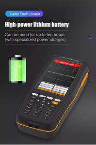 8 किमी तक की रंगीन स्क्रीन टीडीआर पावर केबल फॉल्ट डिटेक्टर उच्च वोल्टेज केबल फाइंडर - Product Image 5