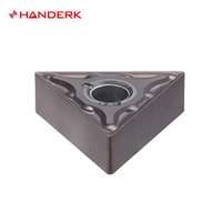 Plaquette de tournage indexable en carbure de haute qualité HANDERK TNMG160404-MA OEM pour outil de coupe CNC