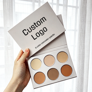 <span class=keywords><strong>Palette</strong></span> de <span class=keywords><strong>contour</strong></span> et de fond de teint crème naturelle waterproof à couvrance totale, végane, marque privée, avec correcteur blanc - Product Image 2