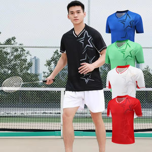 Maßgeschneidertes Lightning Fußballtrikot Atmungsaktiv Schnelltrocknend Feuchtigkeitsableitend 100% Polyester Teamkleidung OEM-Hersteller Tennis-Trikot - Product Image 1