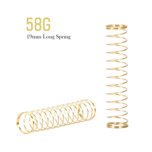 DUROCK, resortes largos chapados en oro de 58G, resortes de interruptor de teclado mecánico personalizados, compatibles con interruptores Cherry MX y Variant - Product Image 3