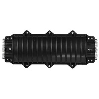 Caja de Empalme de Fibra Óptica de 24 Núcleos, 2 Entradas y 2 Salidas, Impermeable para Exteriores, para Redes FTTH