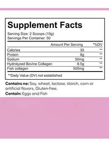 OME ODMプロテインハラールサプリメントビタミンcマリンレディビーガンパウダーベストコラーゲンドリンクパウダー美白用 - Product Image 6