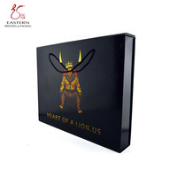 Boîtes cadeaux en carton de bonne qualité, emballages pour vêtements, papier personnalisé, boîtes de valise de voyage avec logo, 50 pièces