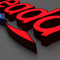 Lettres lumineuses en acrylique LED DakeSign, design gratuit, étanches IP65, personnalisables, éclairage multicolore, enseigne publicitaire commerciale
