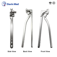 Davin Med Reconstruction Vétérinaire Bone Plate Bender Plaque Orthopédique Pince de Pliage Instrument Chirurgical pour Petit Animal