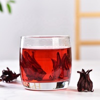 Thé aux fleurs d'hibiscus de haute qualité en gros en conserve, thé sain avec emballage en sachet, fournisseur chinois