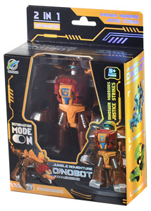 Dinosaurus Transformatie <span class=keywords><strong>Robot</strong></span> Met Één Klik Transformatie Dinosaurus Verandert In Motorfiets - Product Image 3