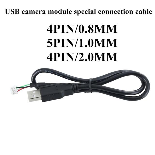 USB camera module data connection cable 4P 0.8mm/5P 1.0mm/4P 2.0mm male test cable