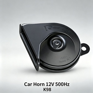 Klaxon de voiture type escargot, double tonalité grave, alarme d'avertissement, ajustement standard pour modèles conventionnels, vente directe d'usine en gros, disponible immédiatement - Product Image 1
