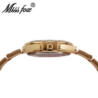 Montre pour homme élégante et classique en acier inoxydable sertie de diamants, étanche, à quartz