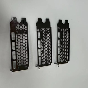 Pelindung Pelat Baffle I/O Logam Universal Braket Kartu Video Setengah/Penuh Tinggi untuk Port DP DVI VGA Suku Cadang Perbaikan PC-Stok - Product Image 1