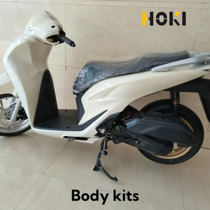 Injection mold supplier for motorcycle e-bike e-scooter plastic body kits customize PP ABS PC