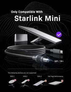 <span class=keywords><strong>Cable</strong></span> de alimentación LISEN mejorado de 100W con chip EMarker para Starlink Mini, <span class=keywords><strong>cable</strong></span> de carga impermeable de USBC a DC para Starlink Mini Satellite - Product Image 6