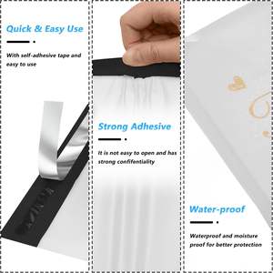 <span class=keywords><strong>Buste</strong></span> Postali in Polietilene con Logo Personalizzato Stampato, Sacchetti per Spedizione Autoadesivi e Impermeabili in <span class=keywords><strong>Plastica</strong></span> - Product Image 4