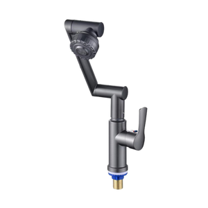 <span class=keywords><strong>Robinet</strong></span> <span class=keywords><strong>de</strong></span> salle <span class=keywords><strong>de</strong></span> bain moderne sans contact, rotation flexible à 1080 degrés, noyau <span class=keywords><strong>de</strong></span> vanne en céramique, plastique ABS, bras robotique, <span class=keywords><strong>extension</strong></span> rotative - Product Image 6