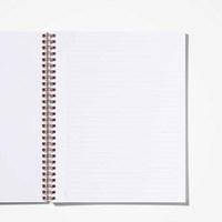 Cahier de notes à anneaux en spirale personnalisé pour étudiant format A5/B5, feuille d'or avec logo, journal doublé avec couverture en papier élégant emballé dans une boîte