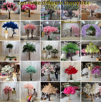 Nouvelles Décorations Florales pour Table - Centres de Table Roses Artificielles en Soie - Arbres de Roses Artificielles