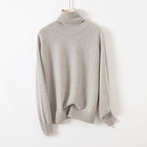 Nueva Tendencia 2026: Jersey de Cachemira 100% Pura con Cuello Alto, <span class=keywords><strong>Helan</strong></span> Mt Ningxia 16.2um, Tejido Stoll, Lujo Discreto, Estilo Esquí, Rastreable, Probado en Laboratorio - Product Image 3