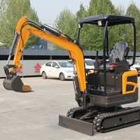 Mini-excavatrice Caterpillar multifonctionnelle de 1,5 tonne à prix de gros