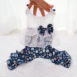 Nuovi Vestiti per Cani, Gonna Sottile e Traspirante per Primavera ed Estate, Gonna a Quattro Zampe per Cani, Abbigliamento per Animali Domestici all'Ingrosso - Product Image 3