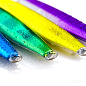 Mồi câu <span class=keywords><strong>jig</strong></span> kim loại chì SAF New Model Lance 100g 130g 160g 200g câu cá biển dọc, dành cho cá tuan - Product Image 5