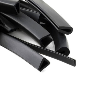 Protège-bords en caoutchouc EPDM en forme de U avec rainure pour tôles métalliques Tables en verre Bandes d'étanchéité anti-rayures et anti-chocs - Product Image 1