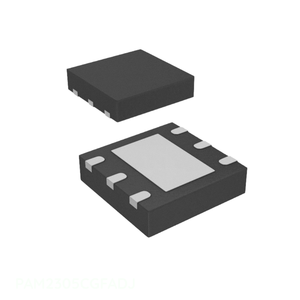 Componente electrónico en stock: Chip PAM2305CGFADJ 6 WDFN con pad expuesto para gestión de energía (PMIC) - Product Image 1