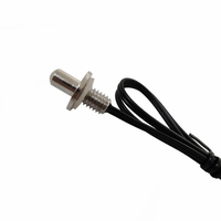 Capteur de température à filetage M6 LINKUN, sonde en acier inoxydable 304, thermistance NTC 10K B3950, précision 1°C, -40~125°C, 50CM