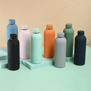 Outdoor Sports 350ml 550ml <b>750ml</b> Double Wall Thermos Vacuum Flask Insulated 18/8 Stainless Steel 17oz Cola Shaped <b>Water</b> <b>Bottle</b> - Product Image 1