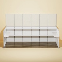 Stand modulaire en aluminium personnalisé 3x6x2,5m, montage rapide, stand de type shell pour salon professionnel et événement