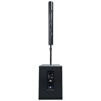 Sistema de Sonido Activo PA con Altavoz de Columna Portátil Profesional para Exteriores de Aluminio de 8x4.5"/2x3"/1x15 Pulgadas
