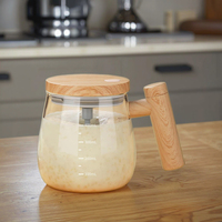 Mug à café auto-mélangeur jetable de haute qualité 400 ml, écologique, compatible lave-vaisselle et micro-ondes, personnalisable, cadeau moderne