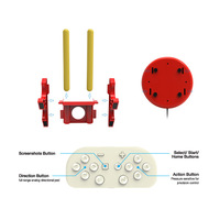 DOBE TNS-1867D pour jeu de tambour Taiko No Tatsujin compatible avec le matériau ABS, avec baguettes pour Switch