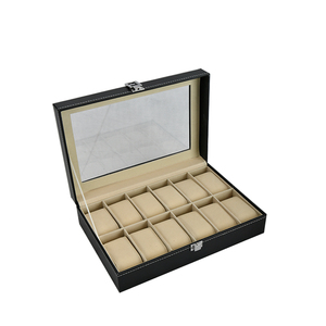 Hộp Đồng Hồ Cortex Màu Đen Đơn Giản Bán Sỉ Bằng Da Hộp Đồng Hồ Xách Tay Đẹp - Product Image 2