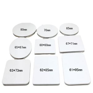 Espejo de Bolsillo Plegable Personalizado con Logotipo, Impresión Personalizada, Venta al por Mayor, Económico, Portátil, Blanco, Doble Cara, con Dibujos Animados - Product Image 1