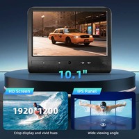 Moniteur d'appui-tête de voiture de taxi à prix d'usine, écran tactile Android 10 pouces pour siège arrière, publicité, TV de voiture pour passagers