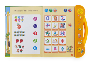 Marcadores de Libros de Audio para Niños al por Mayor, Máquina de Aprendizaje de Libros Electrónicos en Inglés, Alfabeto, Números, Juguetes Educativos - Product Image 6