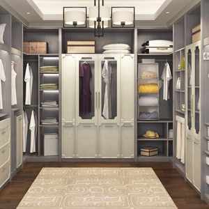 Hanging Closet Organizers and Storage 4-<b>Shelf</b> Closet Hanging Storage <b>Shelves</b> for Closet RV Clothes Organizer - Product Image 6