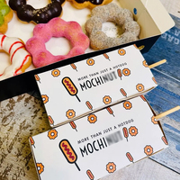 Boîtes à donuts colorées avec revêtement UV et carton ondulé pour l'emballage de sushis, hot-dogs et pizzas