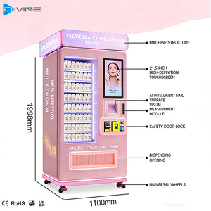 Distributeur automatique de cosmétiques et d'articles d'art OEM, <span class=keywords><strong>robot</strong></span> intelligent pour ongles, machine à manucure personnalisée pour pose d'ongles - Product Image 2