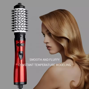 Escova de Ar Quente Intercambiável 3 em 1, Escova Rotativa para Secar Cabelo, Ferramenta de Estilização de Cabelo Multifuncional - Product Image 3