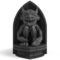 Custom Polyresin Souvenir Gargoyle Boekensteunen Set