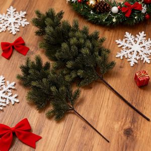 Agujas de Pino Artificiales para Navidad, de 30cm a 100cm, Decoración Navideña de Plástico para el Hogar - Product Image 1