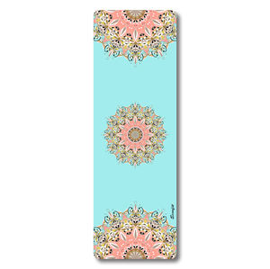 Stampa personalizzata Mandala 5mm di spessore <span class=keywords><strong>Bodhi</strong></span> Fancy <span class=keywords><strong>Yoga</strong></span> Mats produttore, Lotos Elephant Custom Print Suede <span class=keywords><strong>Yoga</strong></span> Mat Pad pieghevole - Product Image 1