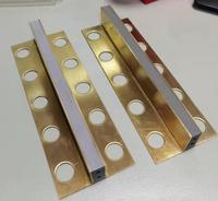 Joints de dilatation de qualité commerciale pour carrelage en céramique, joints de dilatation en laiton, joints de dilatation de contrôle de mouvement