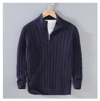 Pull en coton décontracté pour homme pour l'automne et l'hiver