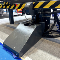 Dispositifs de retenue hydrauliques professionnels en acier pour véhicules, pour la logistique, les systèmes de déchargement de camions, la sécurité des centres logistiques, la verrouillage, l'utilisation en restaurant et à domicile