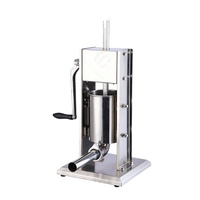 Poussoir à saucisses manuel en acier inoxydable